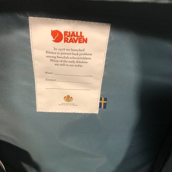 Fjall Raven blue backpack main image 7